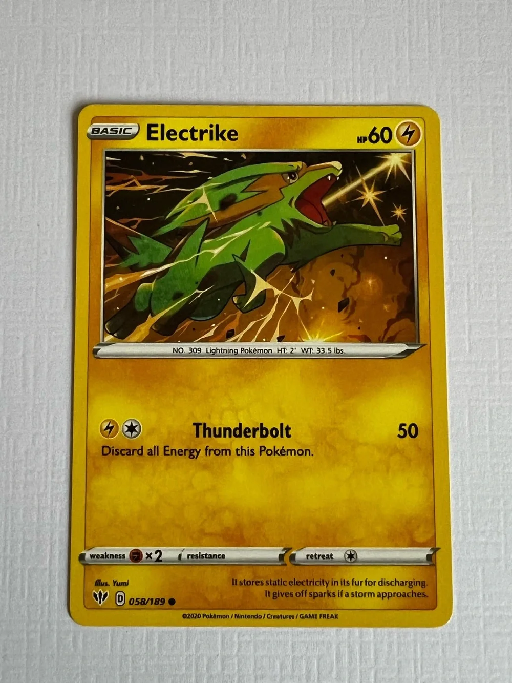 Pokémon TCG Lightning Card Lot - Luxray, Jolteon, Electabuzz, and Electrik